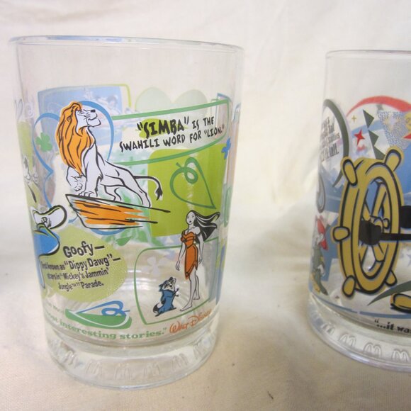 VTG DISNEY TUMBLERS MCDONALDS COLLECTIBLE 100 YEARS OF MAGIC - Picture 6 of 16